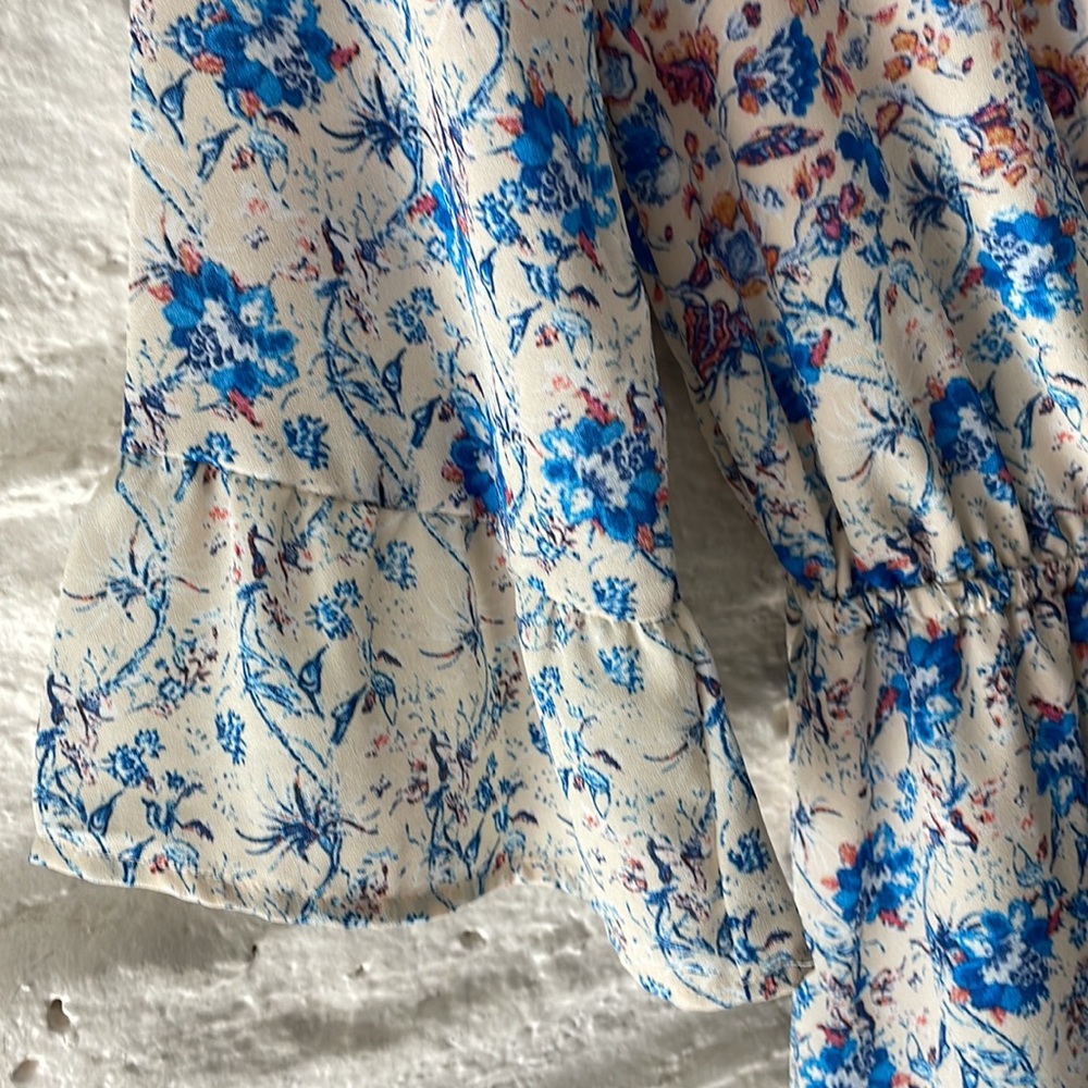 Sanctuary bohemian style floral print mini dress - Picture 3 of 7